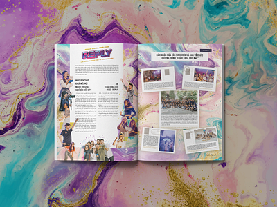 Magazine Layout & Illustration color graphic design illustration layout magazine