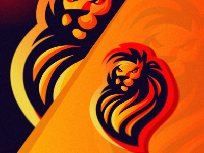 LION brand design emblem forsale game gaming icon illustration logo sport vector