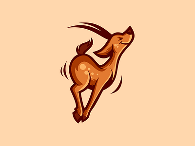 DEER animal brand deer deer illustration deers design forsale game illustration logo sport vector