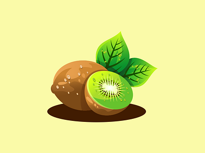 kiwi 3d animation brand branding design emblem forsale graphic design illustration kiwi logo motion graphics sport ui vector