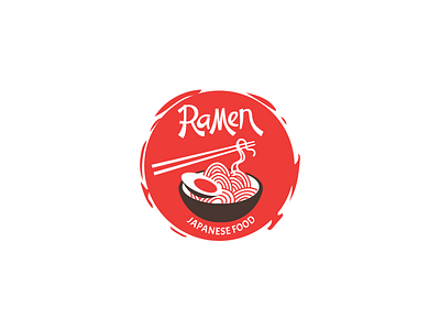 ramen brand branding design forsale illustration japan logo noodle ramen sport ui vector