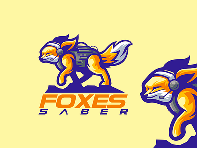 FOXES brand branding design emblem forsale fox foxes illustration logo sport ui vector