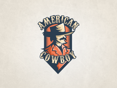 Cowboy bold brand cowboy emblem forsale id logo