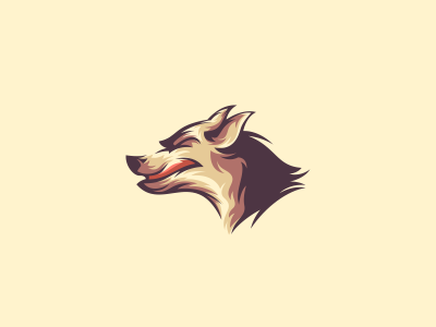 Asu asu brand design dog emblem game logo sport vector