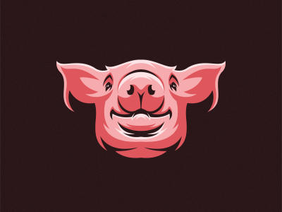 Pig 1 animal brand cool design forsale icon illustration logo sport vector vintage