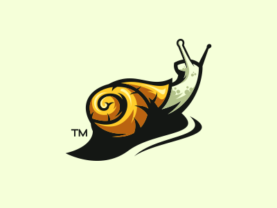 Siput animal brand branding cool design forsale icon illustration logo vector