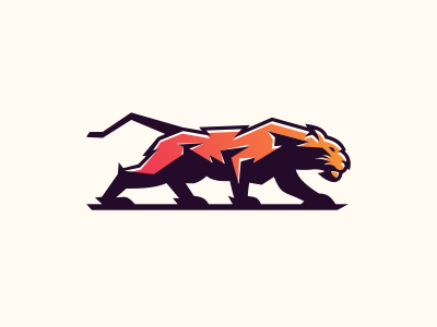 Tiger illustration cool game sale bold animal gamer design gaming vector emblem icon brand forsale sport logo