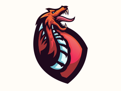 Dragon Gaming Logo Icon Designs Themes Templates And Downloadable Graphic Elements On Dribbble