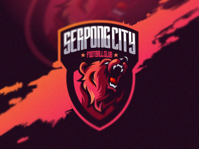 Serpong animal app bold brand branding cool design emblem flat forsale game gamer gaming icon illustration logo sale sport vector vintage