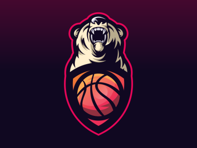 Bear web branding sale cool animal bold gamer illustration game design gaming emblem vector icon brand forsale sport logo