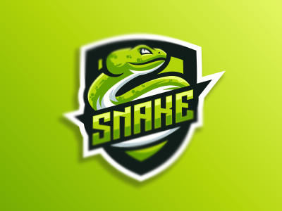 Snake animal app bold brand branding cool design emblem flat forsale game gamer gaming icon illustration logo sale sport ux vector