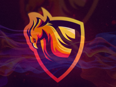 phoenix bold brand design emblem forsale gaming illustration logo sport vector