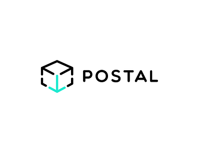 Postal - Postal Service 50 days logo challenge box box design box logo brand branding dailylogochallenge delivery delivery logo delivery service design dlc icon identity illustrator logo postal postal service vector