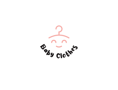 Baby Clothes - Baby Apparel Brand 50 days logo challenge baby baby clothes baby logo brand branding dailylogochallenge design dlc icon identity illustration illustrator logo vector