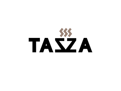 Tazza - Coffee Shop 50 days logo challenge brand branding coffe coffee shop dailylogochallenge design dlc icon identity illustration illustrator lettering logo minimal type typography vector