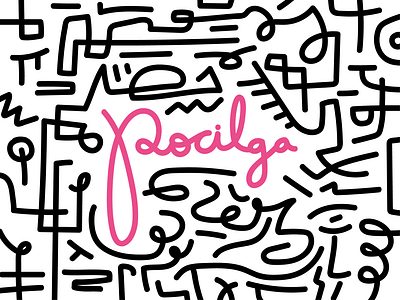 Pocilga - Hand Lettering Logo