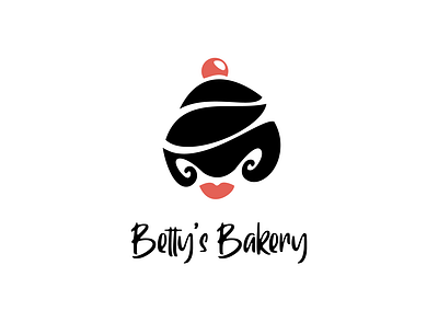 Betty's Bakery - Cupcake 50 days logo challenge bakery brand branding cake company logo cupcake dailylogochallenge design dlc icon identity illustration illustrator lettering logo vector