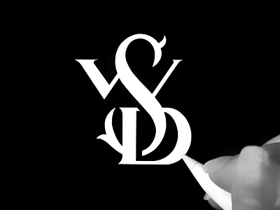 SWD - Monogram Logo branding handlettering logo monogram procreate swd