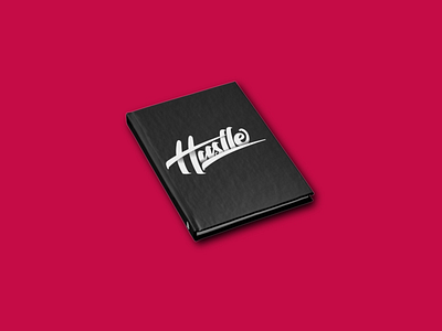 Hustle Sketchbook branding creative entrepreneur hustle lettering product sketchbook