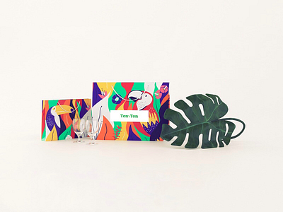 Ton Sur Ton Packaging branding illustration packaging