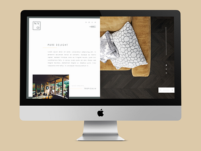 NY Ovi brand design branding interior design web site webdesign