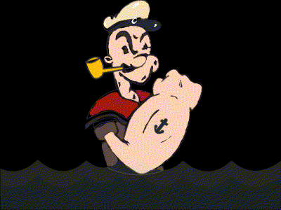 Bad Popeye 2danimation anchor badheroes cartoonanimation oldschool pipe popeye sailor
