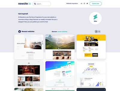 newsite.io branding design designer developer portfolio portfolio site ui ux web website website concept website design