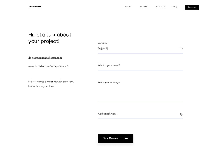 StarStudio - Our Servics (live) by Dejan Baric on Dribbble