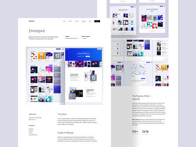 Innnspire - Case Study design product design ui uiux userinterfacedesign ux webdesign