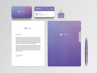 ERP & Finance Solutions -branding design branding design identity logo