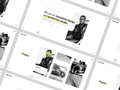 Ramp Studio white ui webdesign