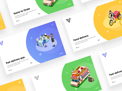 UI cards with illustrations cards design elements graphicdesign illustration illustrations ui uiux webdesign