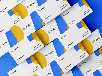 Yaga branding - business cards