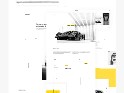 Ramp Studio Behance! NEW! car cars design graphicdesign lamborghini ui ux web webdesign