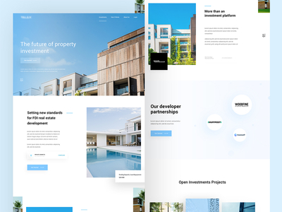 Katipult Client design #3 crowdfunding landingpage landingpagedesign realestate ui userinterface userinterfacedesign ux web webdesign webdesigner