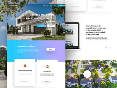 Katipult Client design #4 crowdfunding katipult landingpage landingpagedesign realestate ui uiux web