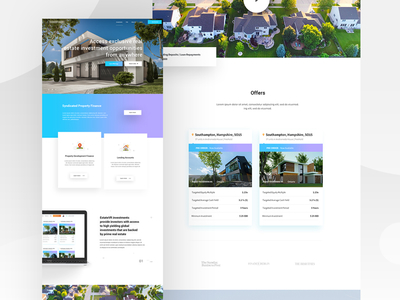 Katipult Client design #4 crowdfunding landingpage landingpagedesign realestate ui userinterface userinterfacedesign ux web webdesign webdesigner