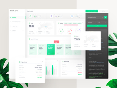 Descode Dashboard - UI / UX Design