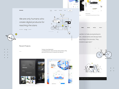 Star Studio Redesign design illustrations ui uiux userinterfacedesign userinterfaces ux web webdesign webdesigner