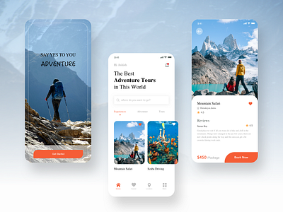 Adventure Tour App