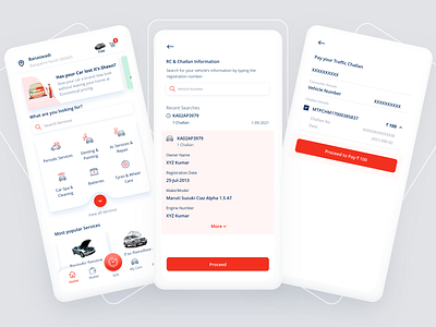 🚗 Car Service App app design automobile booking app car service cleaning emergency car service minimal icon motor ui ux