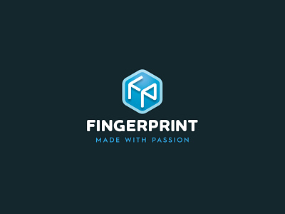 Fingerprint Logo (2017) brand brand identity branding design graphic design graphic designer logo logos logotipo kurimas logotipu dizainas logotipu kurimas pakuociu dizainas pakuotes dizainas pakuotes kurimas vector