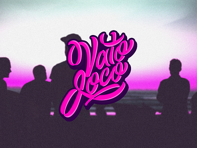 Vato Loco calligraphy design handlettering lettering logo type