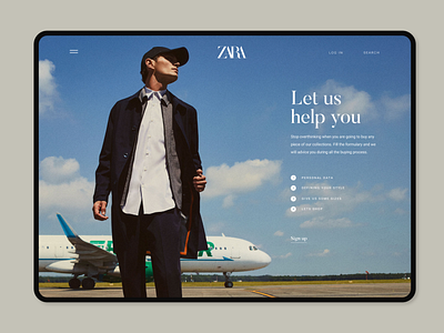 Zara Assistant - Daily UI 001