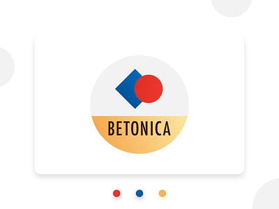 Betonica logo bauhaus bauhaus100 brand identity geometric golden graphic design logo logo design logo design concept primary colors simple logo
