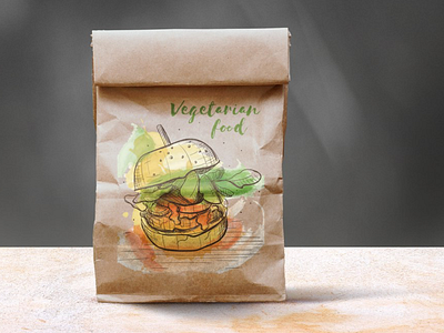 Part of vegetarian illustration series behance cg cg art color pencil food illustration illustration series kazan sketch speed painting vegetarian food