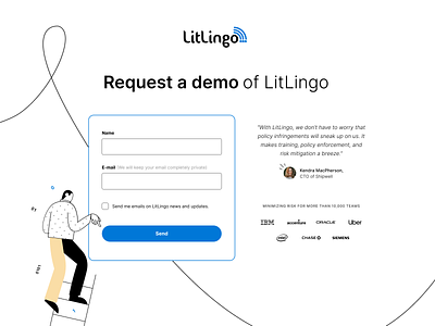 Request a Demo Page