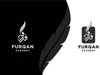 FURQAN ACADEMY LOGO DESIGN arabic arabic calligraphy arabic design arabiccalligraphy arabicdesign calligraphy calligraphy design logo