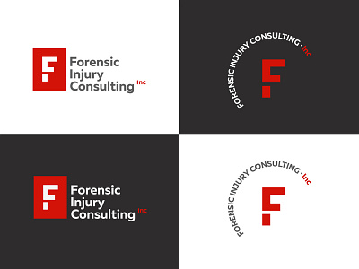 Forensic Injury Consulting, Inc consulting logo logodesign logotype monogram