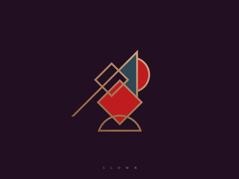 abstract clown abstract design abstract art abstract design illustration logodesign logo art